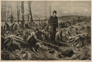 Army of the Potomac - Sleeping on Their Arms, from Harper