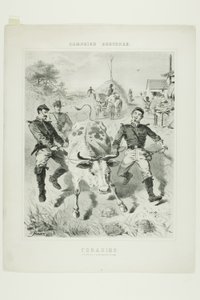 Campaign Sketches: Foraging by Winslow Homer