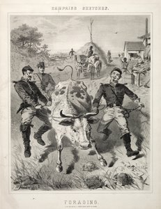 Campaign Sketches: Foraging by Winslow Homer