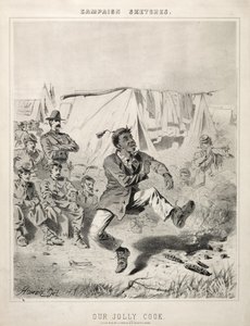 Campaign Sketches: Our Jolly Cook by Winslow Homer