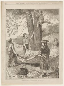 Chestnutting by Winslow Homer