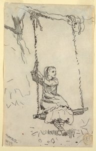Girl on a Swing, 1879