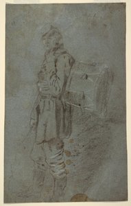 Side View of a Drummer, ca. 1864