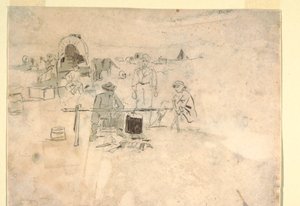 Two Studies of a Bugler, 1862–64