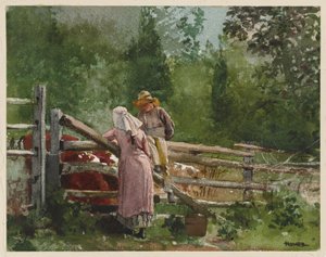Feeding Time by Winslow Homer