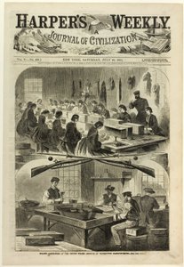 Filling Cartridges at the United States Arsenal, at Watertown, Massachusetts