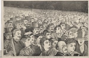 Fireworks on the Night of the Fourth of July by Winslow Homer