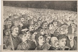 Fireworks on the Night of the Fourth of July by Winslow Homer