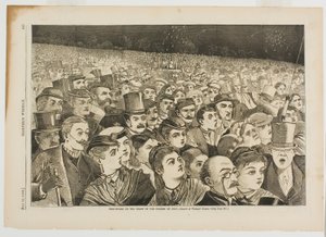 Fireworks on the Night of the Fourth of July by Winslow Homer