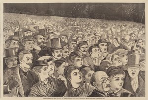 Fire Works on the Night of the Fourth of July by Winslow Homer