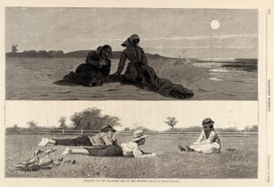 Flirting on the Sea-Shore and on the Meadow by Winslow Homer