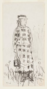Girl with a Pail by Winslow Homer