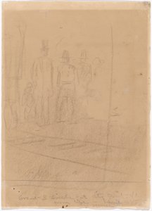 Grant and Lincoln at City Point, Virginia