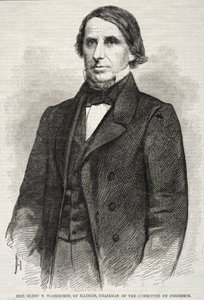 Hon. Elihu B. Washburne, of Illinois, Chairman of the Committee on Commerce, 1860