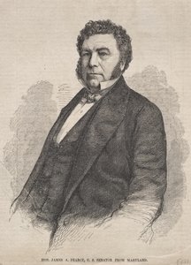 Hon. James A. Pearce, U. S. Senator from Maryland by Winslow Homer