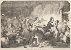 Husking Party Finding the Red Ears, 1857