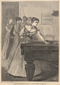 Jessie Remained Alone at the Table by Winslow Homer