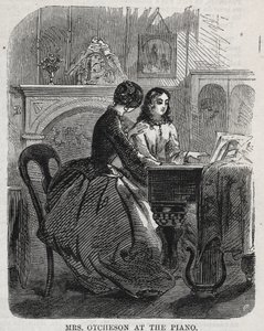 Mrs. Otcheson at the Piano by Winslow Homer