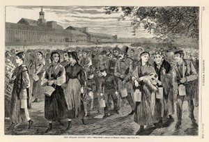 New England Factory Life--Bell-Time
