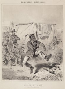 Our Jolly Cook Campaign Sketches by Winslow Homer