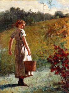 Returning from the Spring by Winslow Homer