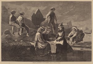 Seesaw - Gloucester, Massachusetts by Winslow Homer