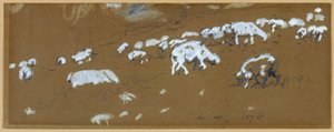 Sheep, 1878 by Winslow Homer