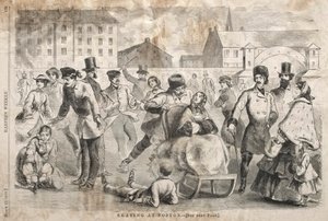 Skating at Boston by Winslow Homer