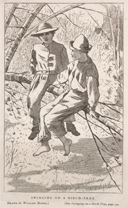 Swinging in a Birch Tree, 1867 by Winslow Homer