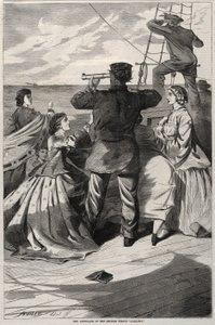 The Approach of the British Pirate "Alabama" by Winslow Homer
