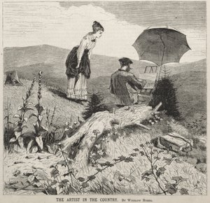The Artist in the Country by Winslow Homer