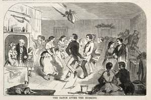 The Dance after the Husking by Winslow Homer