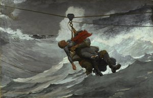 The Life Line by Winslow Homer
