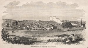 The New Town of Belmont, Massachusetts by Winslow Homer