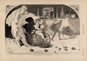 The New Year--1869, from Harper