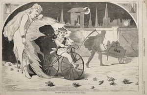 The New Year - 1869 by Winslow Homer
