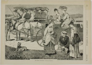 The Picnic Excursion by Winslow Homer