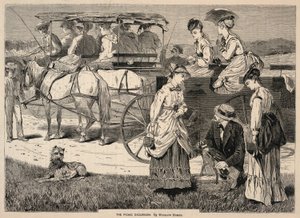 The Picnic Excursion by Winslow Homer