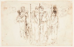 The Walking Wounded by Winslow Homer