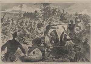 The War for the Union - A Bayonet Charge by Winslow Homer