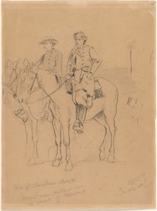 Two Scouts by Winslow Homer