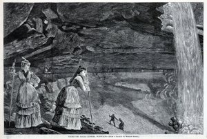 Under the Falls, Catskill Mountains by Winslow Homer