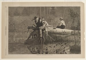 Waiting for a Bite by Winslow Homer