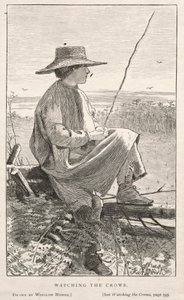 Watching the Crows by Winslow Homer