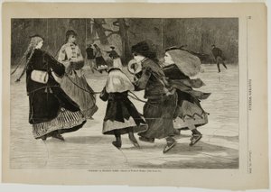 Winter - A Skating Scene