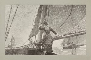 Yachting Girl by Winslow Homer