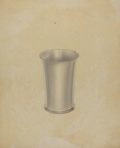 Pewter Drinking Cup by Winslow Rich