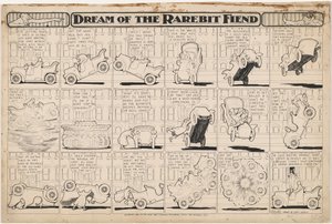 Dream of the Rarebit Fiend: Bucking Automobile by Winsor McCay
