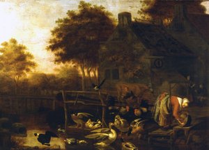 Country Scene in Holland by Wintrack the Younger