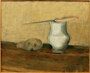White Jug with Potatoes